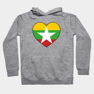 Heart - Myanmar Hoodie